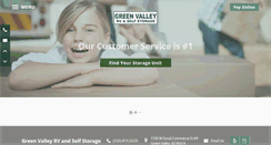 Desktop Screenshot of greenvalleystorage.com